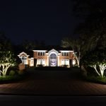 Beautiful yard lighting